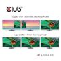 CLUB3D UNIVERSEEL USB Gen1 Type-C Triple Display Dockstation met 65 Watt voor het opladen van een lichte laptop * 1x VGA, 1x HDMI, 1x DP* ( DP ALT MODUS) (CSV-1564W65) thumbnail