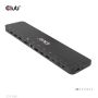 CLUB3D Universeel Docking station met 120W max/Power adapter voor het opladen van de allerzwaarste laptops met USB type C aansluiting, 2x HDMI, 1x DP( DisplayLink™ gecertificieerd en DP alt modus ) (CSV-1566) thumbnail