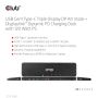 CLUB3D Universeel Docking station met 120W max/Power adapter voor het opladen van de allerzwaarste laptops met USB type C aansluiting, 2x HDMI, 1x DP( DisplayLink™ gecertificieerd en DP alt modus ) (CSV-1566) thumbnail