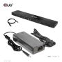 CLUB3D Universeel Docking station met 120W max/Power adapter voor het opladen van de allerzwaarste laptops met USB type C aansluiting, 2x HDMI, 1x DP( DisplayLink™ gecertificieerd en DP alt modus ) (CSV-1566) thumbnail