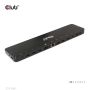 CLUB3D Universeel Docking station met 120W max/Power adapter voor het opladen van de allerzwaarste laptops met USB type C aansluiting, 2x HDMI, 1x DP( DisplayLink™ gecertificieerd en DP alt modus ) (CSV-1566) thumbnail