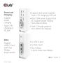 CLUB3D USB type C Universeel docking station 2x USB Gen2 Type-A 1x USB Gen1 Type-A 1x USB Type-A (ROOD) Smart Charging-poort 5V/2.4A Max. • 2x HDMI (DP Alt Mode) 1x DP (DP Alt Mode) 1x VGA 1x RJ45 max.120 Watt opladen (CSV-1568) thumbnail