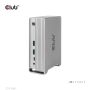 CLUB3D USB type C Universeel docking station 2x USB Gen2 Type-A 1x USB Gen1 Type-A 1x USB Type-A (ROOD) Smart Charging-poort 5V/2.4A Max. • 2x HDMI (DP Alt Mode) 1x DP (DP Alt Mode) 1x VGA 1x RJ45 max.120 Watt opladen (CSV-1568) thumbnail