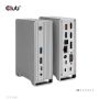 CLUB3D USB type C Universeel docking station 2x USB Gen2 Type-A 1x USB Gen1 Type-A 1x USB Type-A (ROOD) Smart Charging-poort 5V/2.4A Max. • 2x HDMI (DP Alt Mode) 1x DP (DP Alt Mode) 1x VGA 1x RJ45 max.120 Watt opladen (CSV-1568) thumbnail