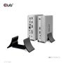 CLUB3D USB type C Universeel docking station 2x USB Gen2 Type-A 1x USB Gen1 Type-A 1x USB Type-A (ROOD) Smart Charging-poort 5V/2.4A Max. • 2x HDMI (DP Alt Mode) 1x DP (DP Alt Mode) 1x VGA 1x RJ45 max.120 Watt opladen (CSV-1568) thumbnail