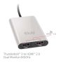 CLUB3D Thunderbolt 3 to Dual HDMI 2.0 Adapter (CSV-1574) thumbnail