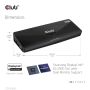CLUB3D UNIVERSEEL USB 3.1 Gen 1 DisplayLink® gecertificeerd Docking station UHD 4K (CSV-3103D) thumbnail