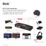 CLUB3D UNIVERSEEL USB 3.1 Gen 1 DisplayLink® gecertificeerd Docking station UHD 4K (CSV-3103D) thumbnail