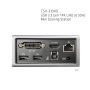 CLUB3D UNIVERSEEL Mini Displaylink gecertificeerd Docking Station USB A 3.2 Gen 1 4K30Hz 1x HDMI, 1x DVI, 4x USB Superspeed (CSV-3104D) thumbnail