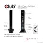 CLUB3D UNIVERSEEL USB 3.0 Type A 1x HDMI 1x DVI ,UTP aansluitingen DisplayLink™ gecertificeerd Docking Station (CSV-3242HD) thumbnail