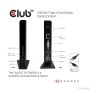 CLUB3D UNIVERSEEL USB 3.0 Type A 1x HDMI 1x DVI ,UTP aansluitingen DisplayLink™ gecertificeerd Docking Station (CSV-3242HD) thumbnail