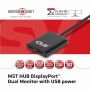 CLUB3D Multi Stream Transport Hub DisplayPort 1.2 Dual Monitor (CSV-6200) thumbnail