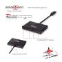 CLUB3D Multi Stream Transport Hub DisplayPort 1.2 Quad Monitor USB Powered (CSV-6400) thumbnail