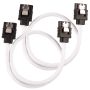 Corsair CC-8900249 SATA-kabel 0,3 m Zwart, Wit (CC-8900249) thumbnail