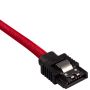 Corsair CC-8900254 SATA-kabel 0,6 m Zwart, Rood (CC-8900254) thumbnail