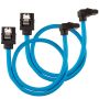 Corsair CC-8900281 SATA-kabel 0,3 m Zwart, Blauw (CC-8900281) thumbnail