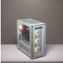 Corsair iCUE 4000X RGB Midi Tower Wit (CC-9011205-WW) thumbnail