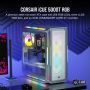 Corsair iCUE 5000T RGB Midi Tower Wit (CC-9011231-WW) thumbnail