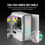 Corsair iCUE 5000T RGB Midi Tower Wit (CC-9011231-WW) thumbnail