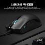 Corsair SABRE RGB PRO muis Rechtshandig USB Type-A Optisch 18000 DPI (CH-9303111-EU) thumbnail