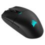 Corsair KATAR ELITE Wireless muis Rechtshandig RF Wireless + Bluetooth + USB Type-A Optisch 26000 DPI (CH-931C111-EU) thumbnail