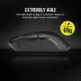 Corsair KATAR ELITE Wireless muis Rechtshandig RF Wireless + Bluetooth + USB Type-A Optisch 26000 DPI (CH-931C111-EU) thumbnail