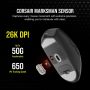 Corsair KATAR ELITE Wireless muis Rechtshandig RF Wireless + Bluetooth + USB Type-A Optisch 26000 DPI (CH-931C111-EU) thumbnail