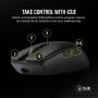 Corsair KATAR ELITE Wireless muis Rechtshandig RF Wireless + Bluetooth + USB Type-A Optisch 26000 DPI (CH-931C111-EU) thumbnail