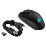 Corsair KATAR ELITE Wireless muis Rechtshandig RF Wireless + Bluetooth + USB Type-A Optisch 26000 DPI (CH-931C111-EU) thumbnail