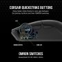 Corsair KATAR ELITE Wireless muis Rechtshandig RF Wireless + Bluetooth + USB Type-A Optisch 26000 DPI (CH-931C111-EU) thumbnail