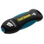 Corsair Voyager V2 USB flash drive 128 GB USB Type-A 3.2 Gen 1 (3.1 Gen 1) Zwart, Blauw (CMFVY3A-128GB) thumbnail