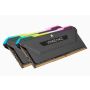 Corsair Vengeance CMH64GX4M2D3600C18 geheugenmodule 64 GB 2 x 32 GB DDR4 3600 MHz (CMH64GX4M2D3600C18) thumbnail