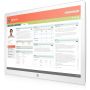 HP Healthcare Edition HC241 computer monitor 61 cm (24") 1920 x 1200 Pixels WUXGA LED Wit (3ME68AA#ABB) thumbnail