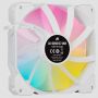 Corsair SP120 RGB ELITE Computer behuizing Ventilator 12 cm Wit 3 stuk(s) (CO-9050137-WW) thumbnail
