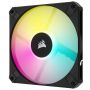Corsair CO-9050163-WW koelsysteem voor computers Computer behuizing Ventilator 12 cm Zwart (CO-9050163-WW) thumbnail