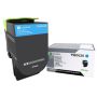 Lexmark 71B0020 tonercartridge 1 stuk(s) Origineel Cyaan (71B0020) thumbnail