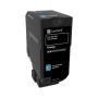 Lexmark CS725 tonercartridge 1 stuk(s) Origineel Cyaan (74C0H20) thumbnail