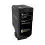 Lexmark CS725 tonercartridge 1 stuk(s) Origineel Geel (74C0H40) thumbnail