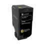Lexmark CS720 tonercartridge 1 stuk(s) Origineel Geel (74C0S40) thumbnail