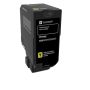 Lexmark 74C20YE tonercartridge 1 stuk(s) Origineel Geel (74C20YE) thumbnail