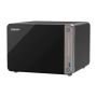 QNAP TS-AI642-8G data-opslag-server NAS Tower Ethernet LAN Zwart Cortex-A76 (TS-AI642-8G) thumbnail