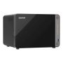 QNAP TS-AI642-8G data-opslag-server NAS Tower ARM Cortex-A76 8 GB Zwart (TS-AI642-8G) thumbnail