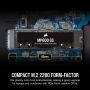 Corsair MP600 GS M.2 500 GB PCI Express 4.0 3D TLC NAND NVMe (CSSD-F0500GBMP600GS) thumbnail
