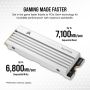 Corsair MP600 PRO LPX M.2 2000 GB PCI Express 4.0 3D TLC NAND NVMe (CSSD-F2000GBMP600PLPW) thumbnail