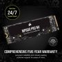 Corsair MP600 PRO NH M.2 8000 GB PCI Express 4.0 3D TLC NAND NVMe (CSSD-F8000GBMP600PNH) thumbnail