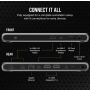 Corsair TBT100 Thunderbolt 3 40000 Mbit/s Zwart, Zilver (CU-9000006-EU) thumbnail