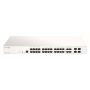 D-Link DBS-2000-28MP/E netwerk-switch Managed L2 Gigabit Ethernet (10/100/1000) Power over Ethernet (PoE) Grijs (DBS-2000-28MP/E) thumbnail