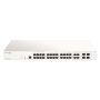 D-Link DBS-2000-28P netwerk-switch Managed L2 Gigabit Ethernet (10/100/1000) Power over Ethernet (PoE) Grijs (DBS-2000-28P) thumbnail