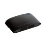 D-Link DES-1008D Unmanaged Fast Ethernet (10/100) Zwart (DES-1008D/E) thumbnail