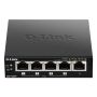 D-Link DGS-1005P/E netwerk-switch Unmanaged Gigabit Ethernet (10/100/1000) Power over Ethernet (PoE) Zwart (DGS-1005P/E) thumbnail